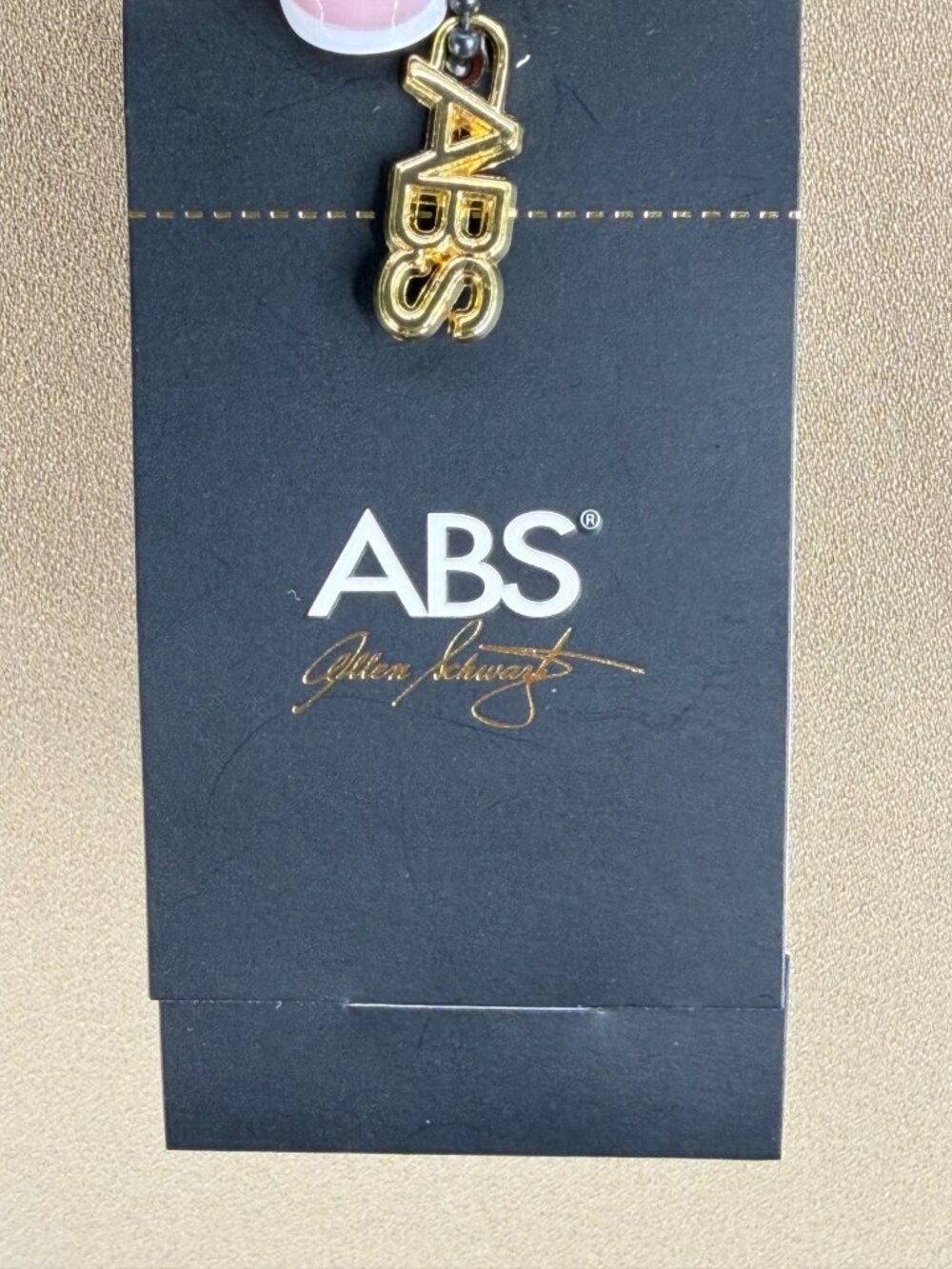 NWT ABS Tan Pleated A-Line Woven Mini Dress 2| Office Siren Dark Equestrian Twee - Picture 13 of 16